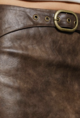 Pretty Garbage "Keep It Below The Belt" Mini Skirt