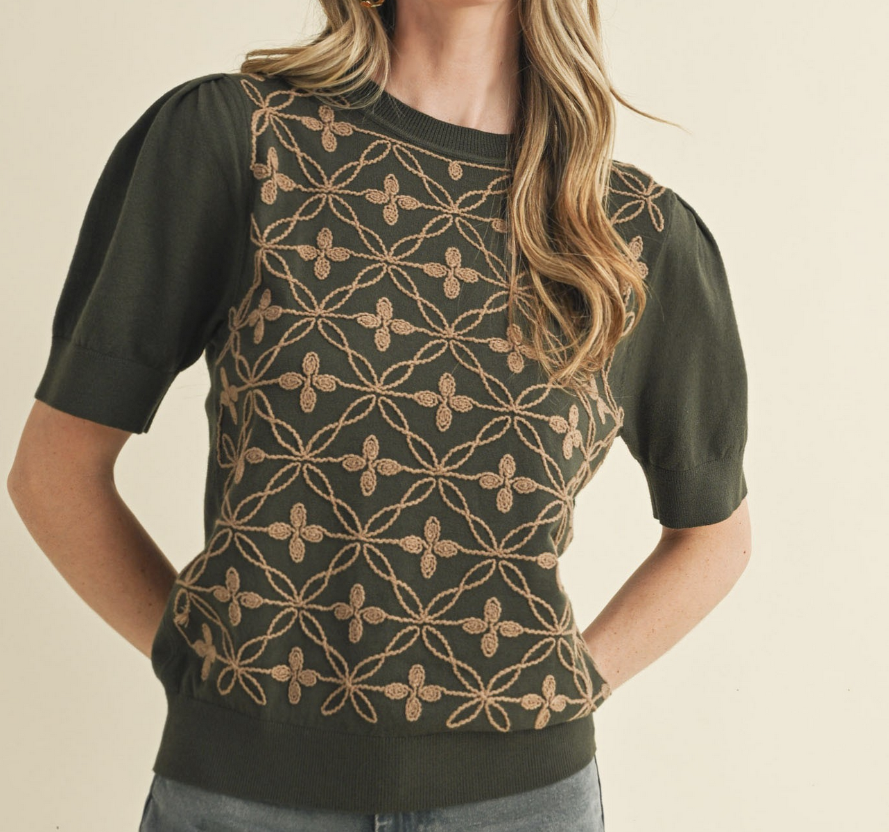 &Merci "Ready Thready" Sweater