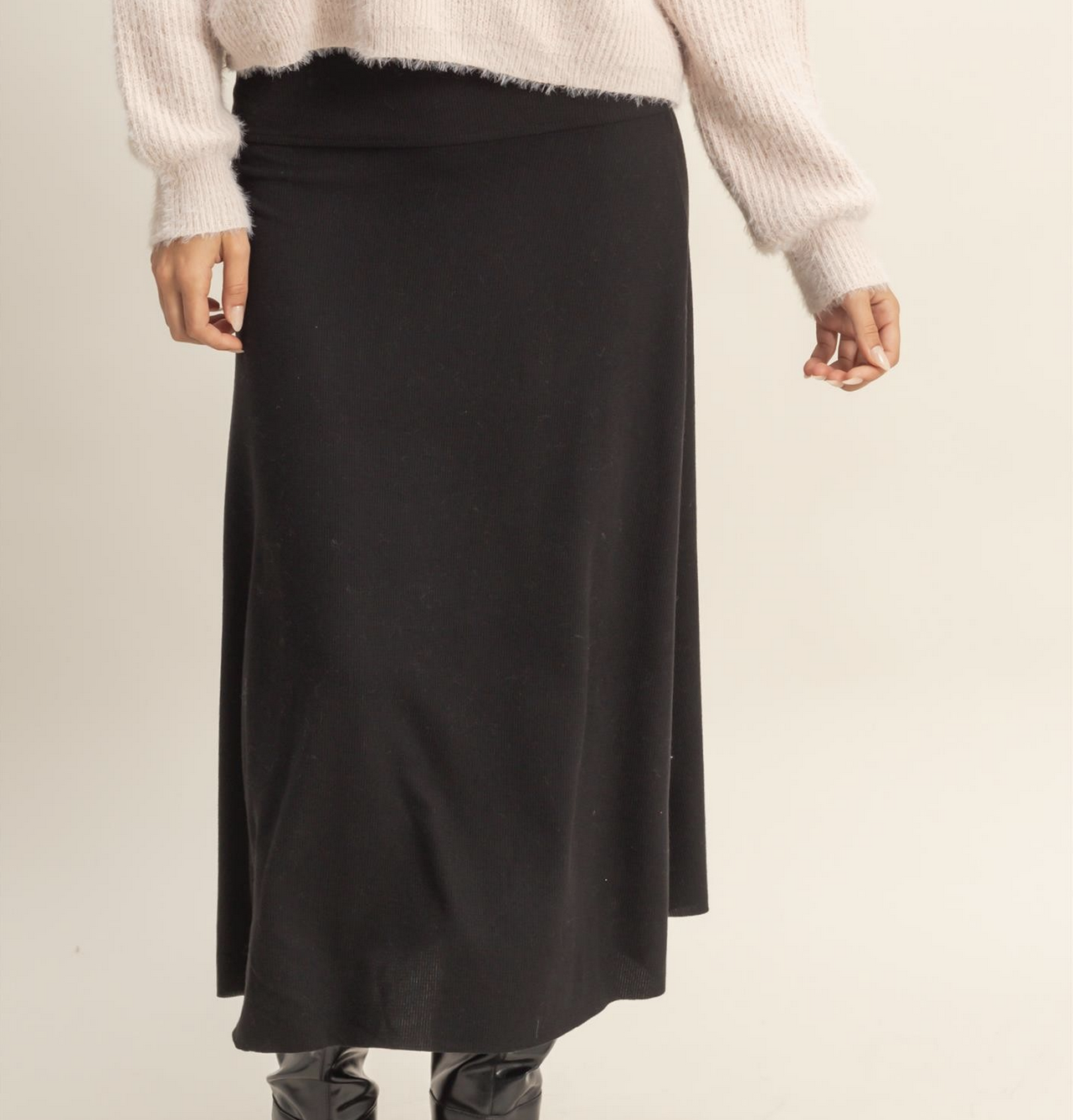 HyFve "Skirting With Danger" Knit Skirt