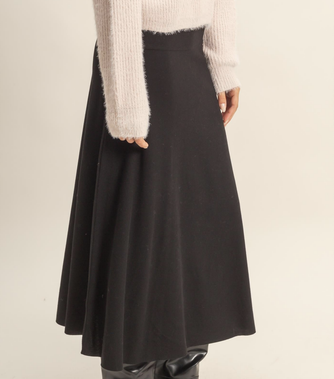 HyFve "Skirting With Danger" Knit Skirt
