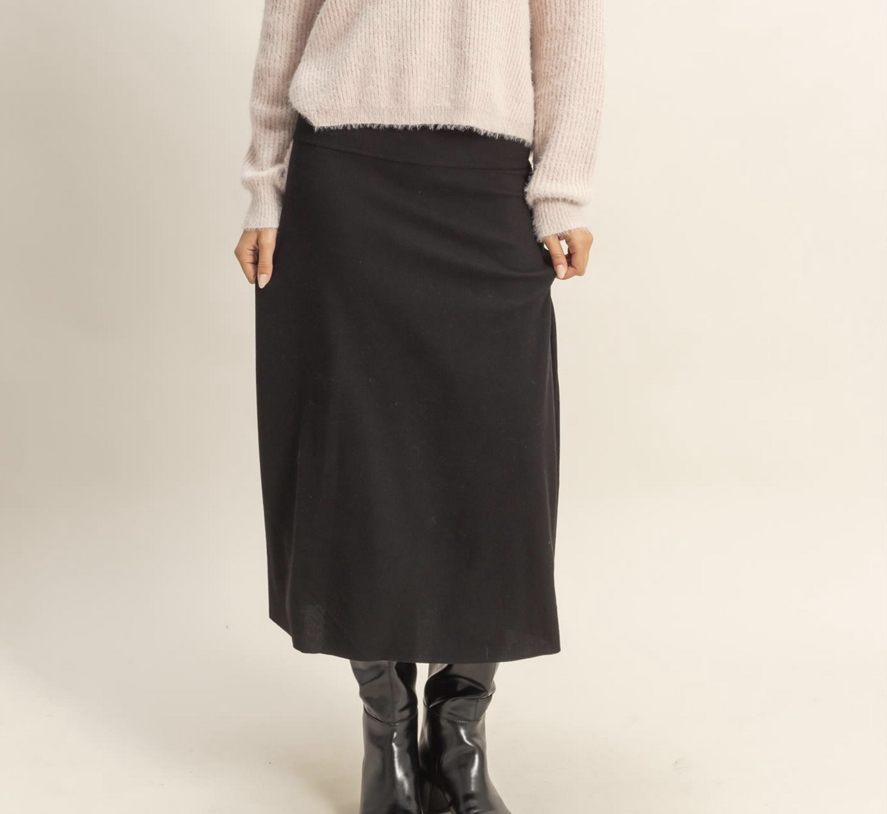 HyFve "Skirting With Danger" Knit Skirt