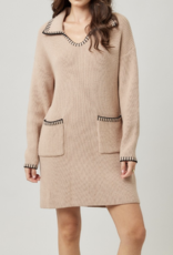 Illa Illa "Living On The Edge" Sweater Dress