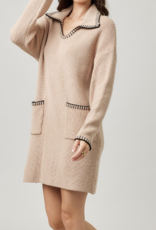 Illa Illa "Living On The Edge" Sweater Dress