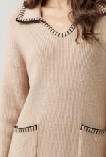 Illa Illa "Living On The Edge" Sweater Dress