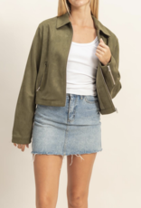 HyFve "Zip It" Suede Jacket