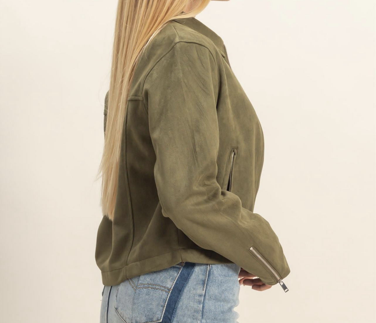 HyFve "Zip It" Suede Jacket