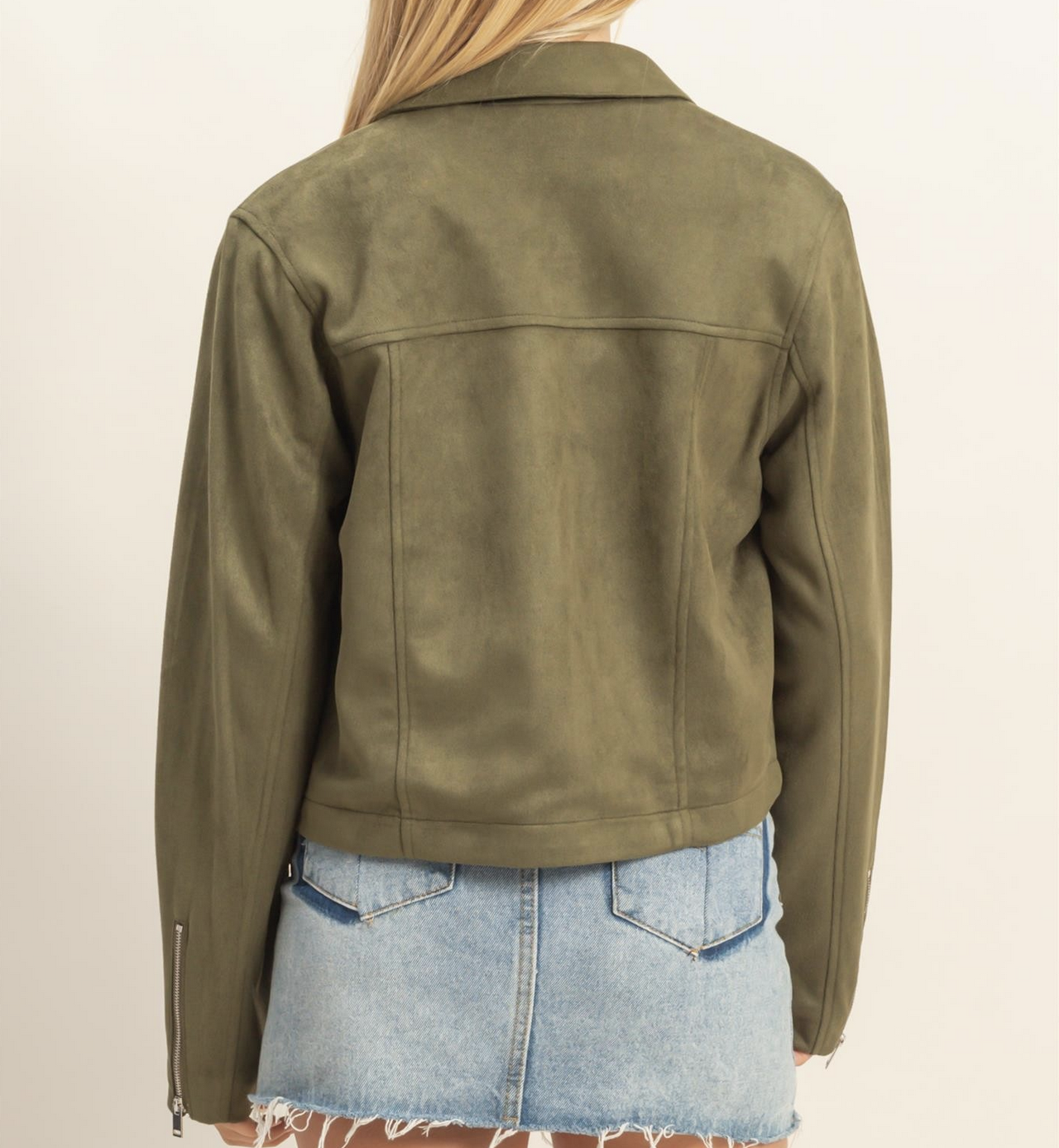 HyFve "Zip It" Suede Jacket