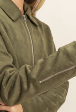 HyFve "Zip It" Suede Jacket