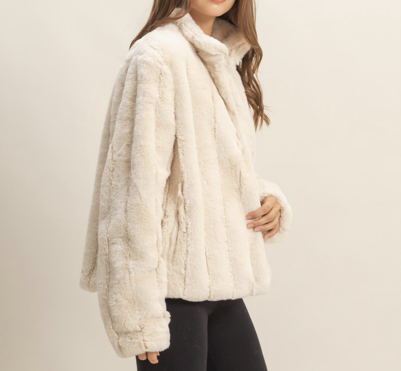 HyFve "Falling Fur You" Jacket