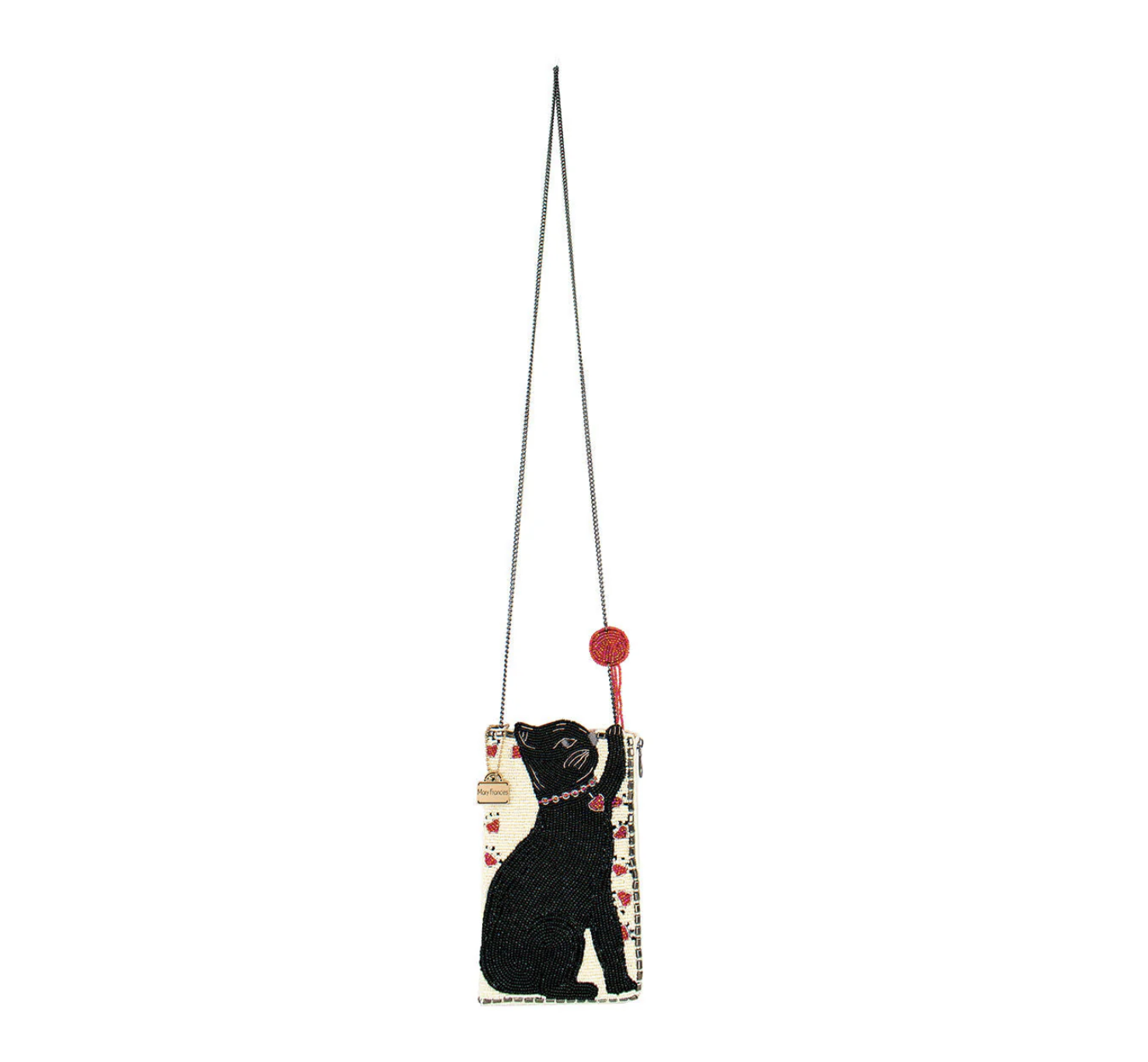 Mary Frances Mary Frances Purr-suit Crossbody Phone Bag