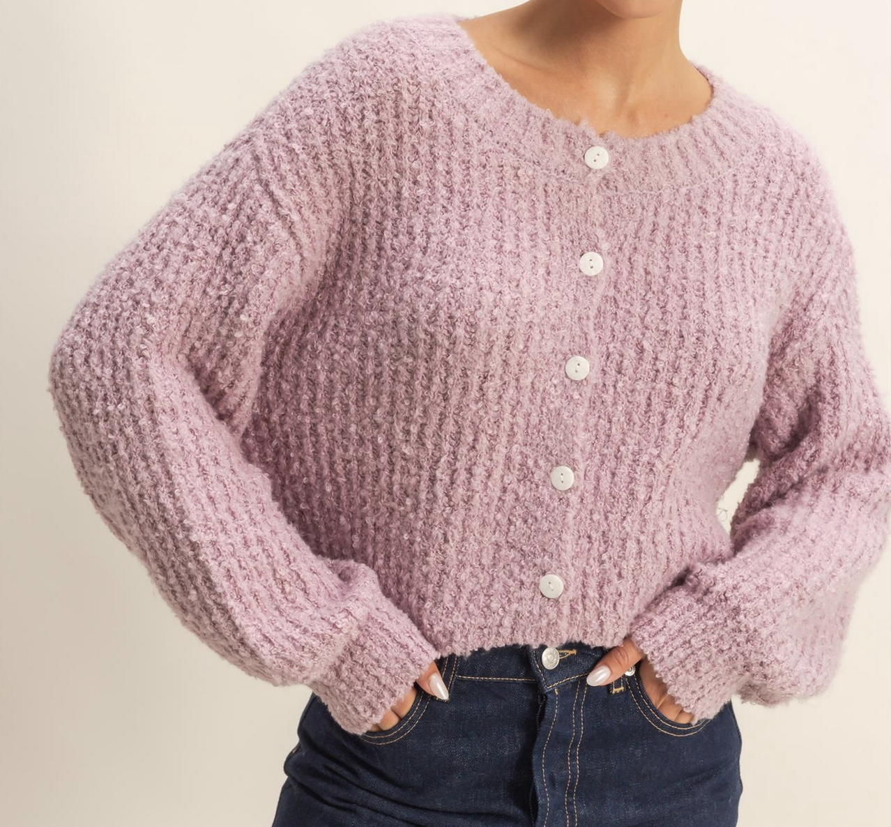 HyFve "At First Plush" Cardigan