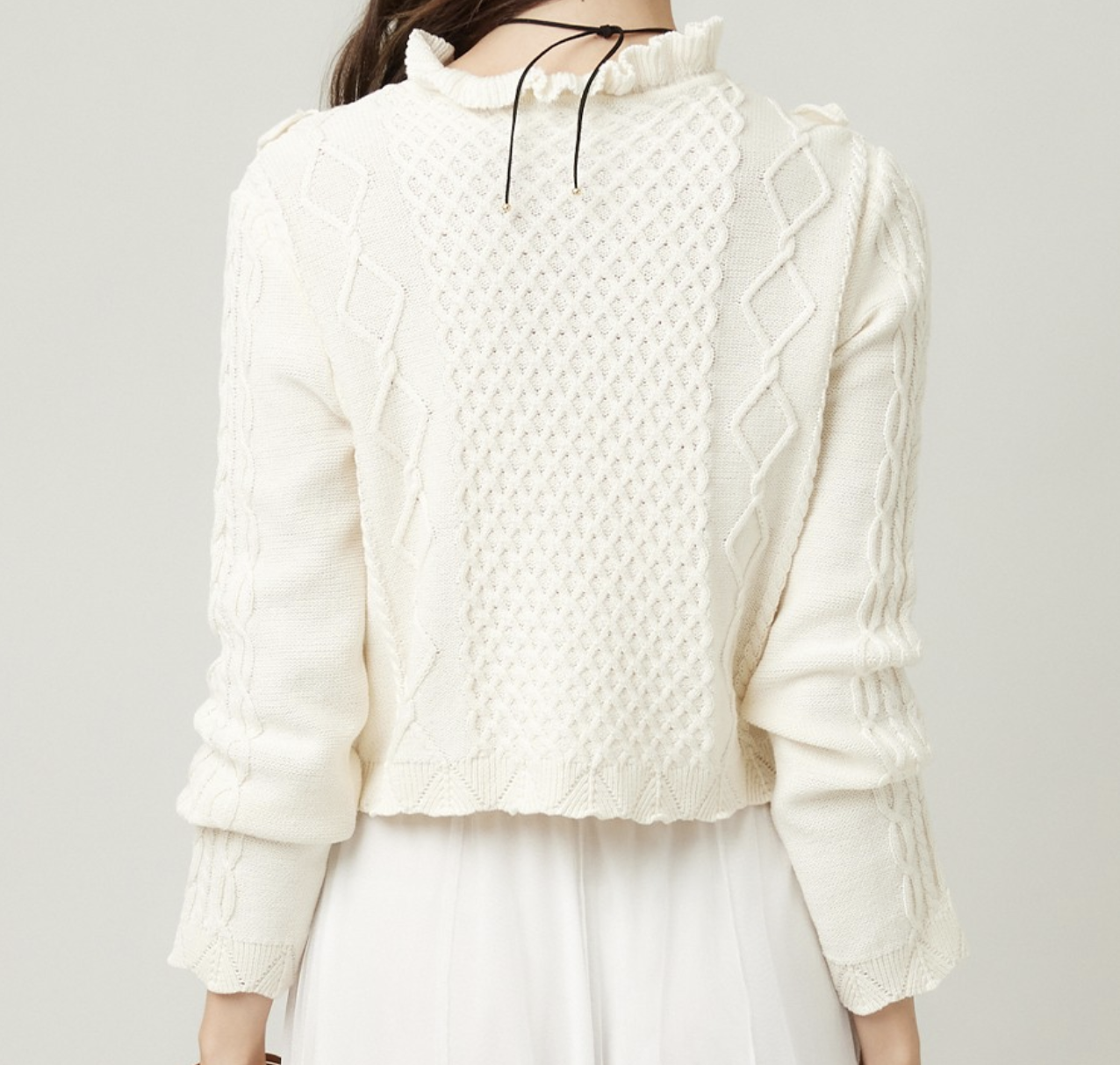 Illa Illa "You Ruffle My Feathers" Cardigan