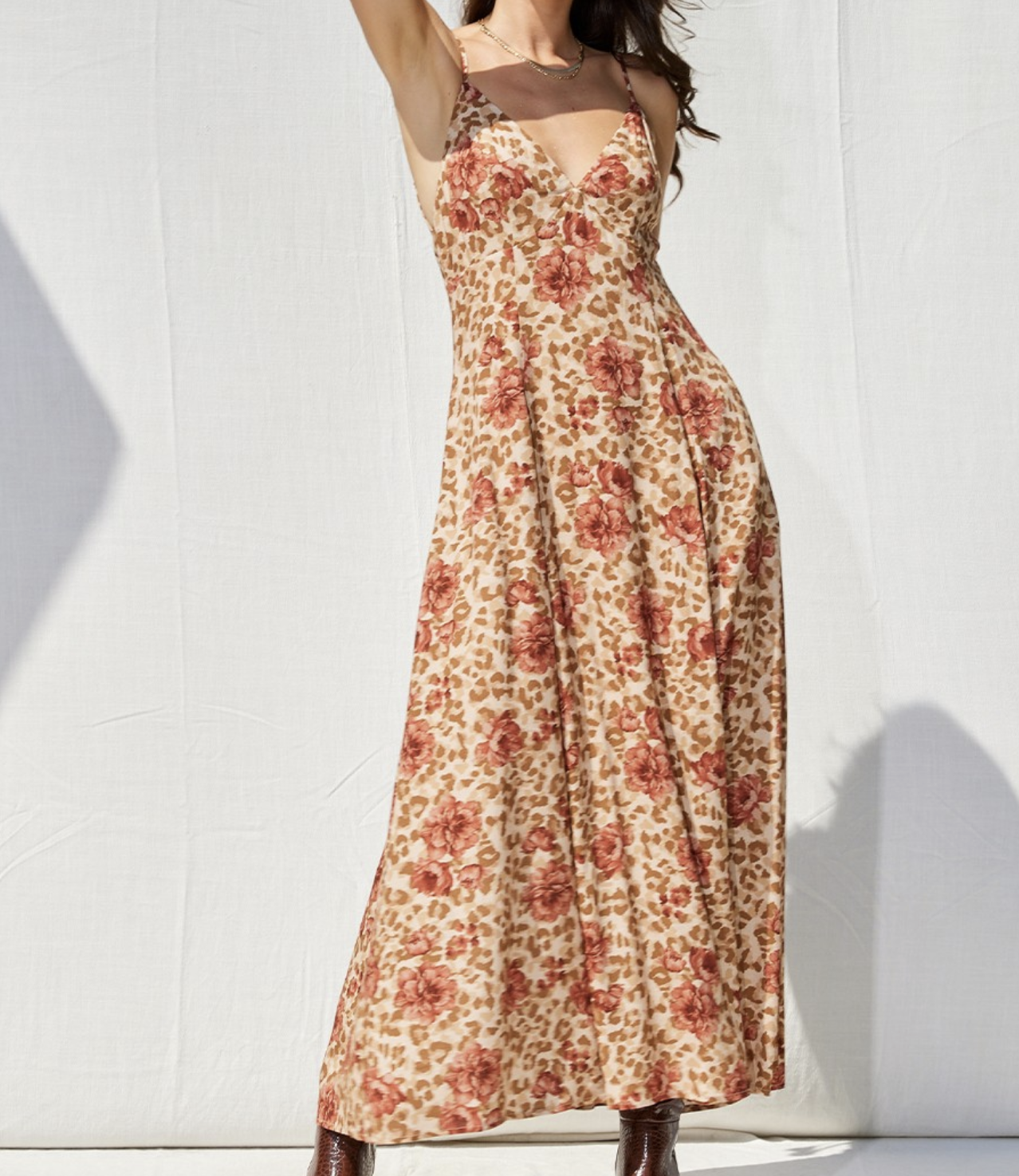 Illa Illa "Purr-suing My Passions" Maxi Dress