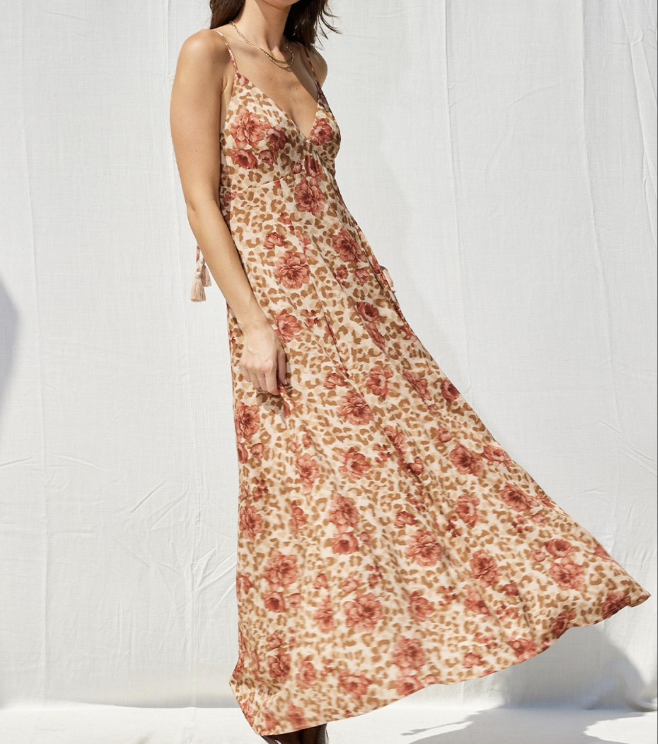 Illa Illa "Purr-suing My Passions" Maxi Dress