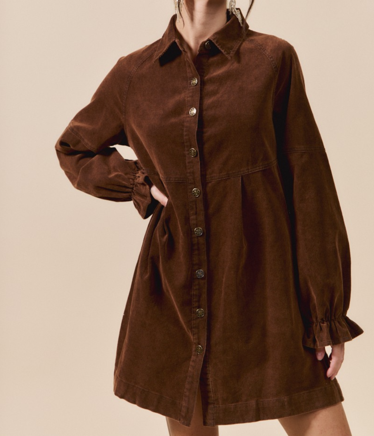 So Me "The One & Cordur-only" Mini Dress
