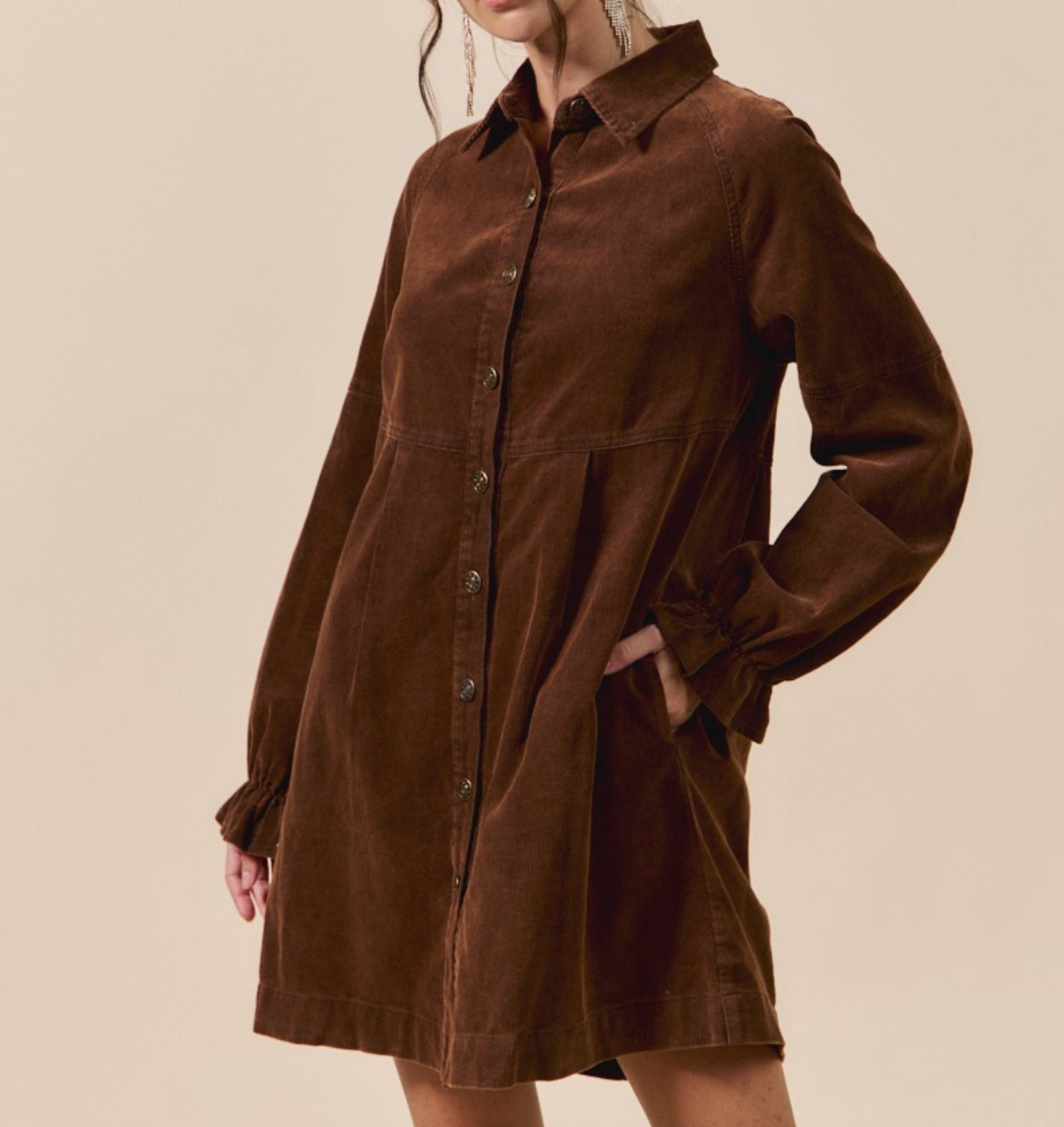 So Me "The One & Cordur-only" Mini Dress