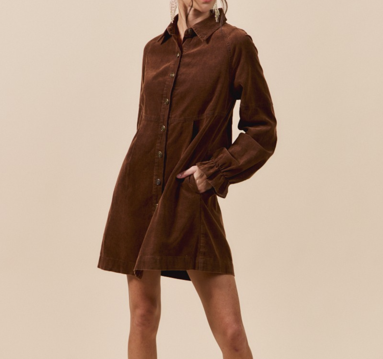 So Me "The One & Cordur-only" Mini Dress