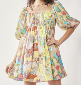 Davi&Dani "In The Valley Of The Dolls" Mini Dress