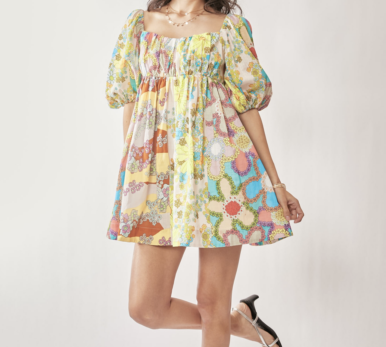 Davi&Dani "In The Valley Of The Dolls" Mini Dress