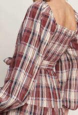 Flying Tomato "In A Plaid World, Only The Plaid Are Sane" Mini Dress