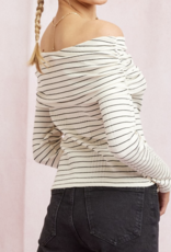 Illa Illa "Shrug It Off-Shoulder" Top