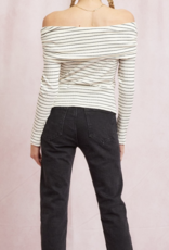 Illa Illa "Shrug It Off-Shoulder" Top