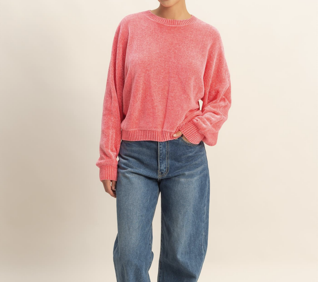 HyFve "Not To Knit-Pick..." Cropped Sweater (Multiple Colors)