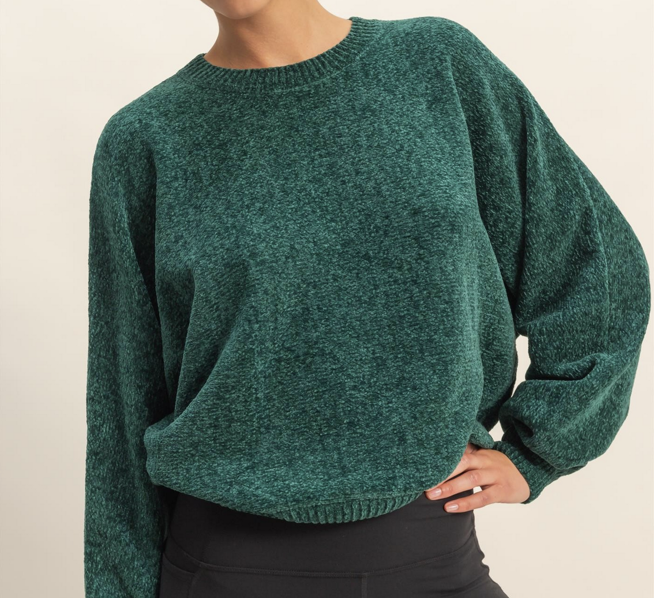 HyFve "Not To Knit-Pick..." Cropped Sweater (Multiple Colors)