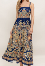 Flying Tomato "I'm Sensing a Pattern" Maxi Dress