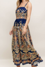 Flying Tomato "I'm Sensing a Pattern" Maxi Dress