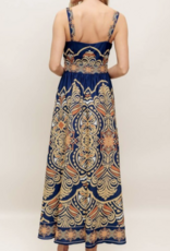 Flying Tomato "I'm Sensing a Pattern" Maxi Dress