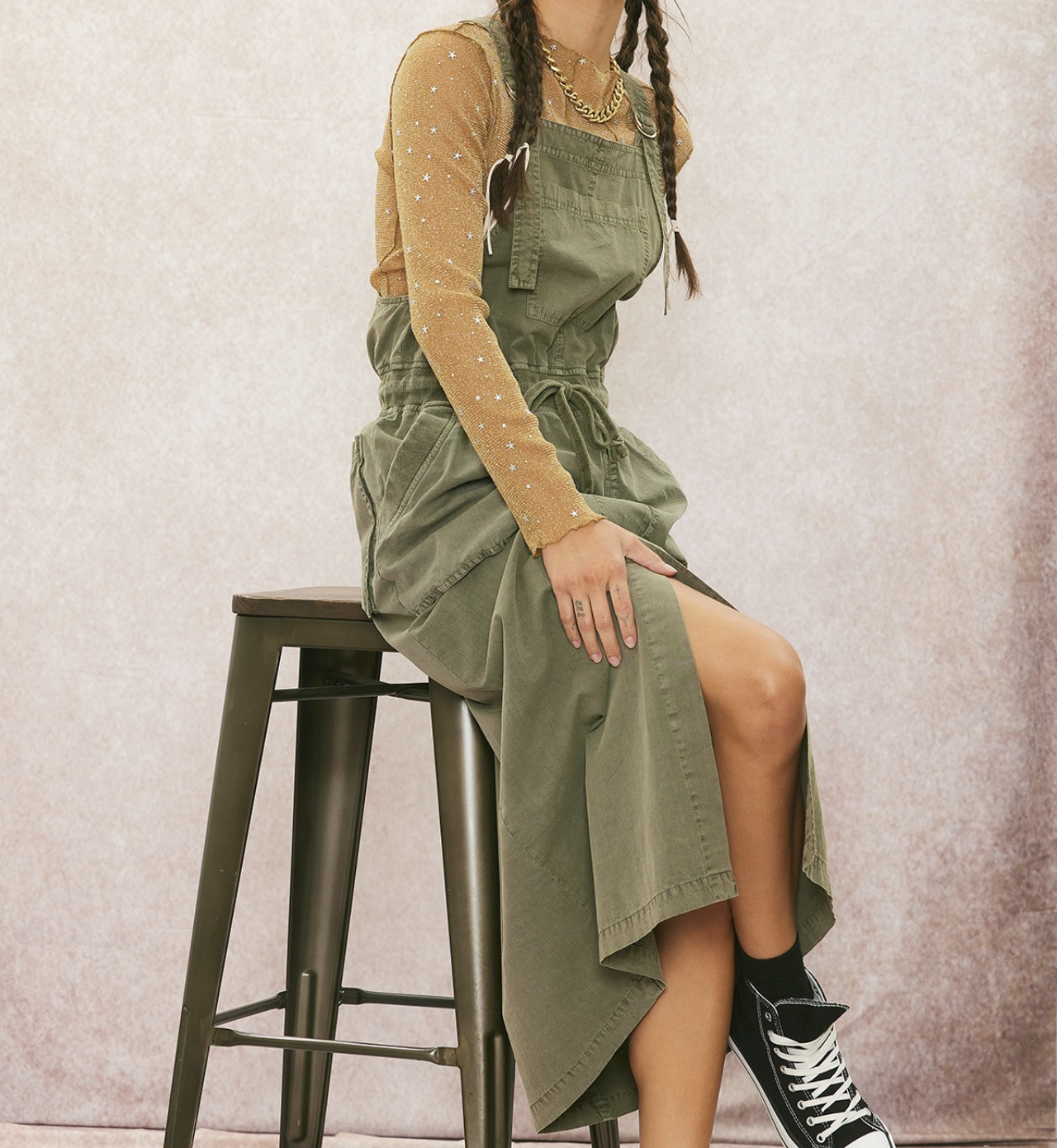 Illa Illa "I'm Overall Of It" Dress