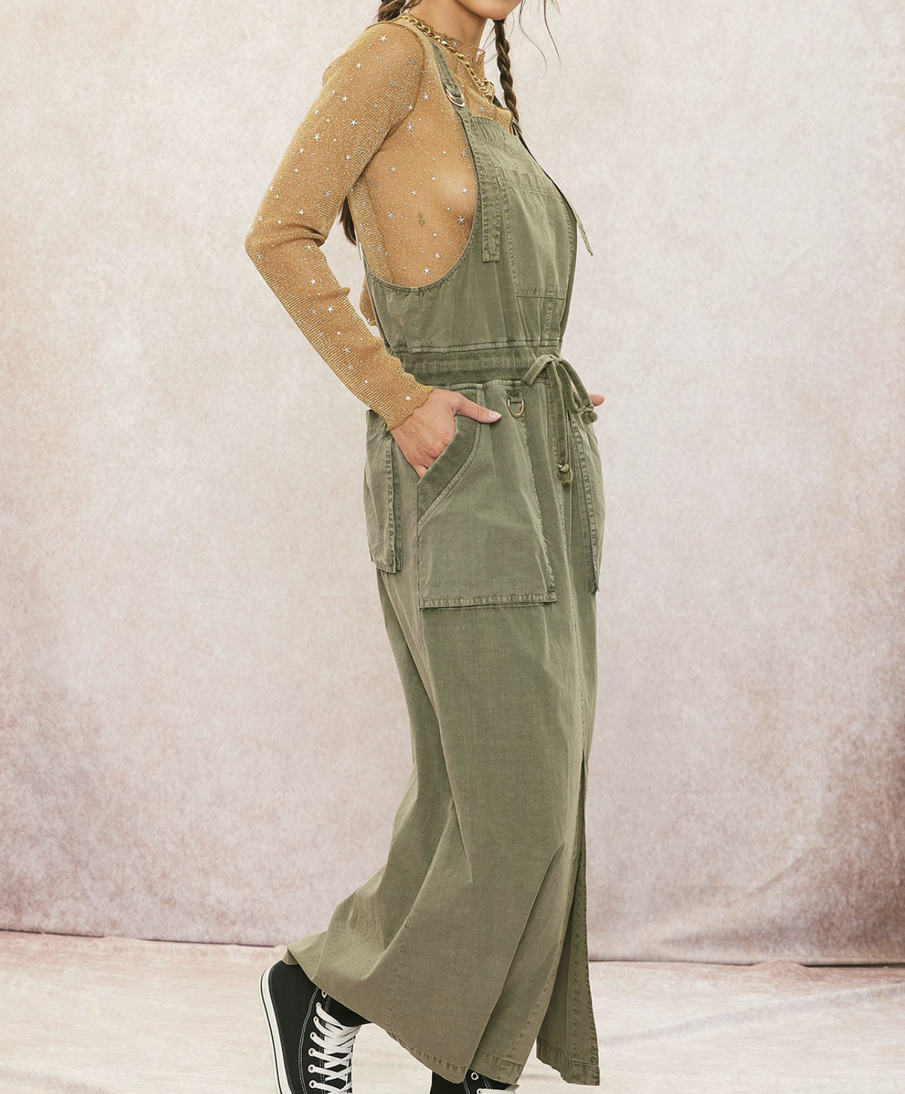 Illa Illa "I'm Overall Of It" Dress