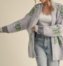 &Merci "The Fuzzy Girl" Cardigan