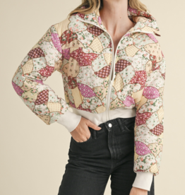 &Merci "Patch Things Up" Puff Jacket