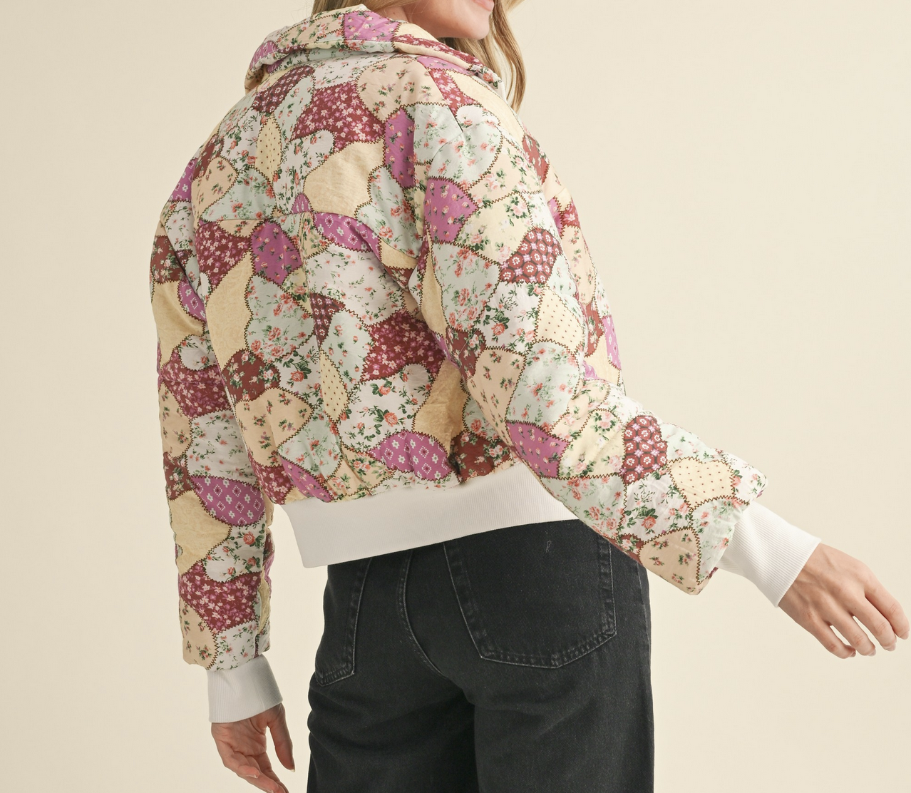&Merci "Patch Things Up" Puff Jacket