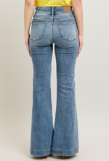 Judy Blue "The Hardest Button to Button" High-waist Flare Jeans