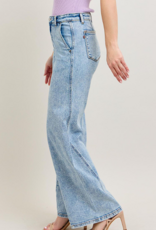Judy Blue "The Taming of the Skew" Wide Leg Jeans