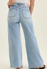 Judy Blue "Wide & Wonderful" Petite High-Waisted Tummy Control Jeans