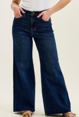 Judy Blue "A Highly Denim-ous Creature" Petite Adjustable High-Waisted Jeans