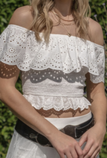 Illa Illa "Romancing the Sewn" Crop Top