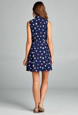 LA Soul Up Up and Away Collared Dress