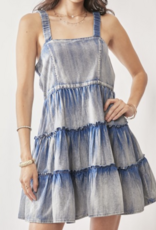 Davi&Dani "Tier & Loathing" Denim Dress