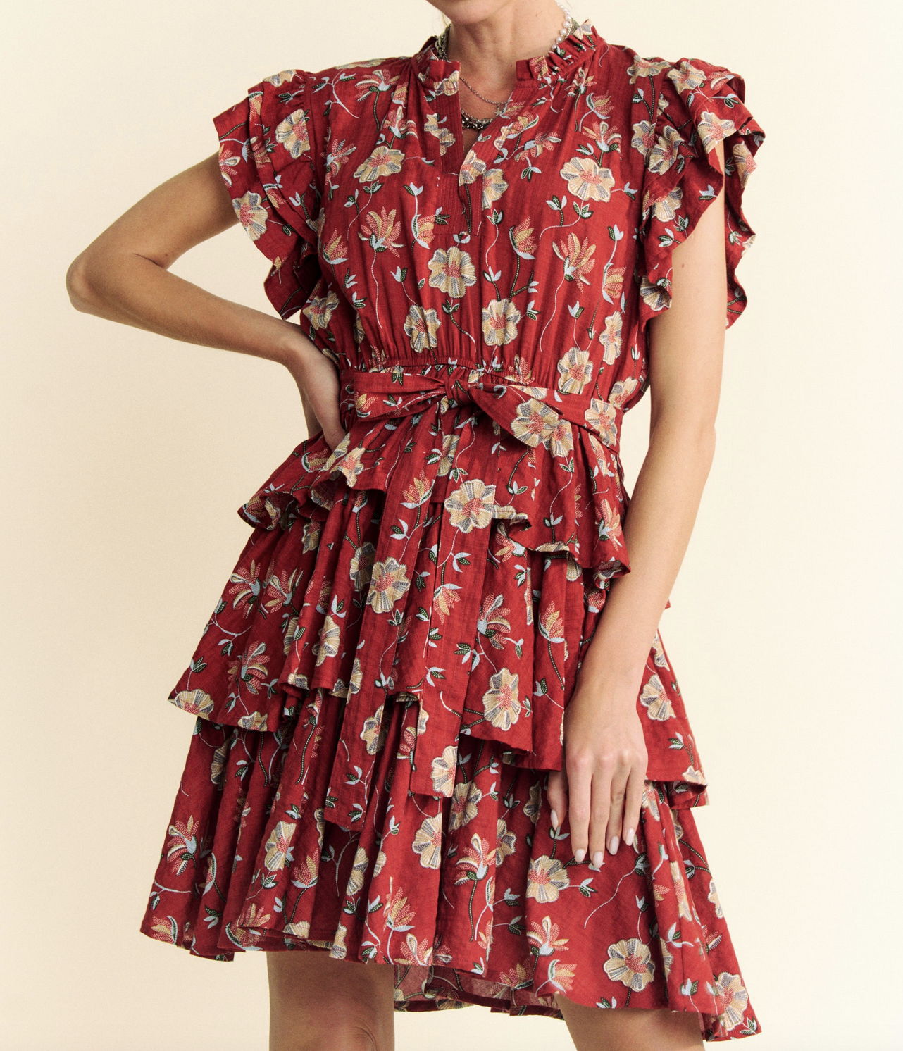 Davi&Dani "Do the Cupid Ruffle" Dress
