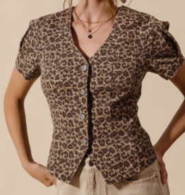 So Me "Catch the Leopard by the Toe" Top