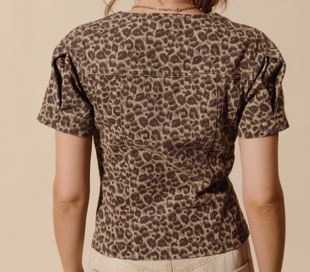 So Me "Catch the Leopard by the Toe" Top