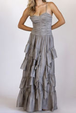 Storia "A Silver of Hope" Maxi Dress