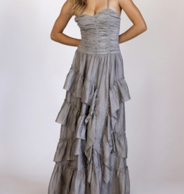 Storia "A Silver of Hope" Maxi Dress