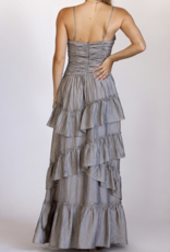 Storia "A Silver of Hope" Maxi Dress