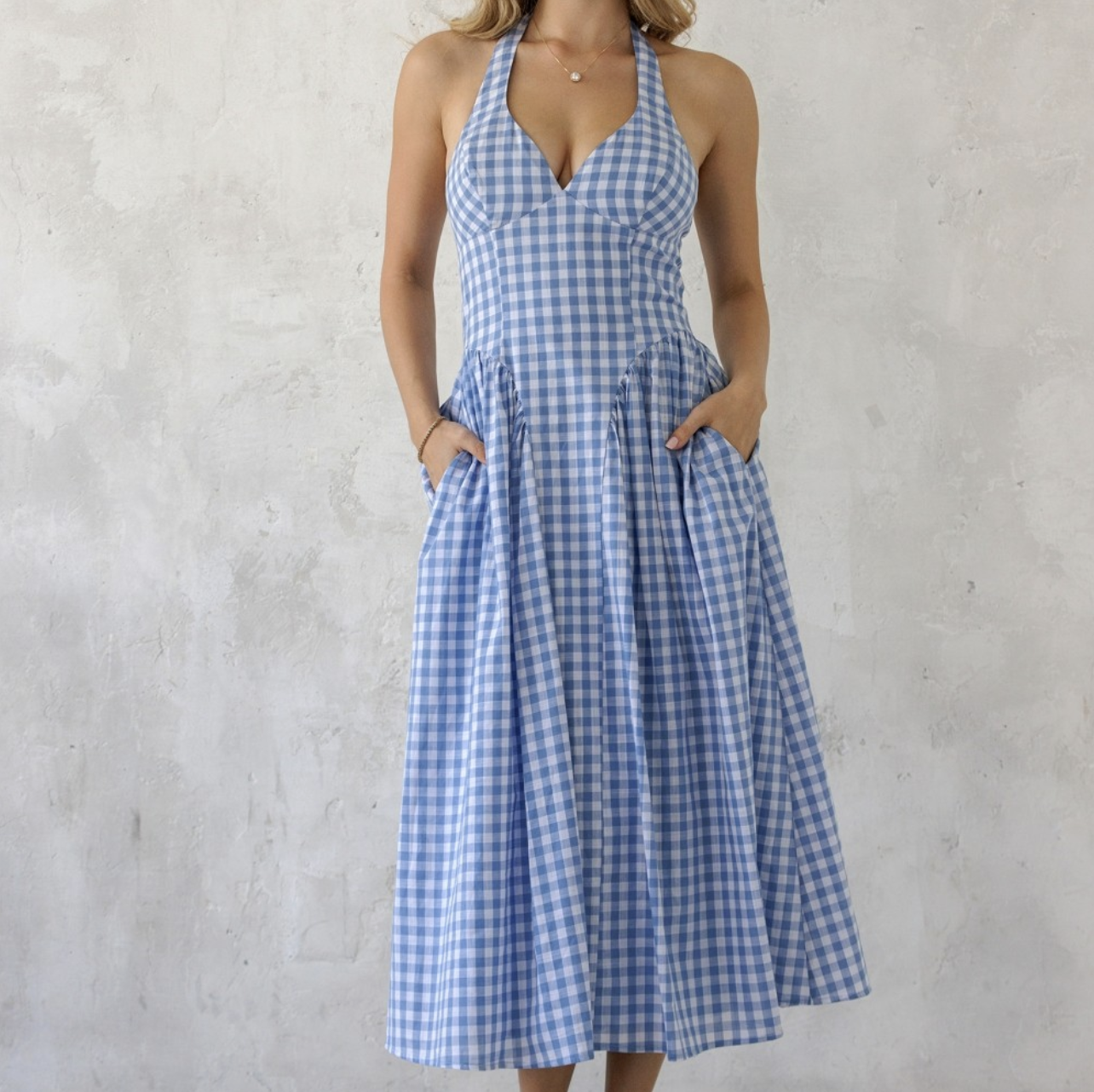 Storia "No Place Like Home" Midi Dress